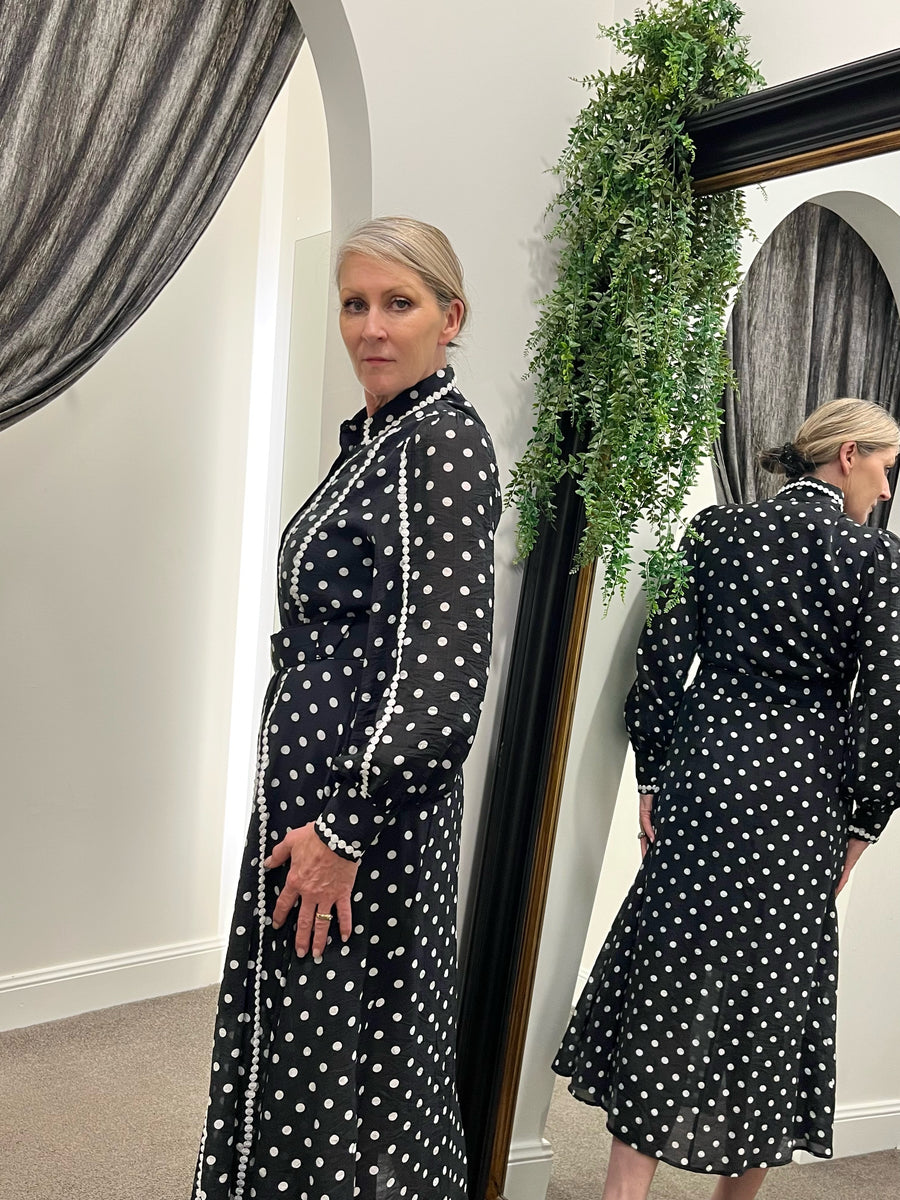 Julia Polka Dress