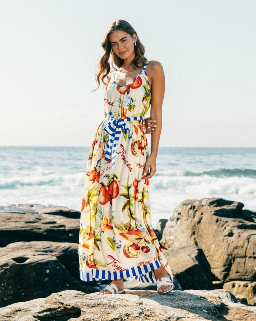 Tropicale Vacation Maxi Dress