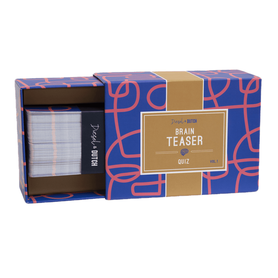 Brain Teaser Trivia Box